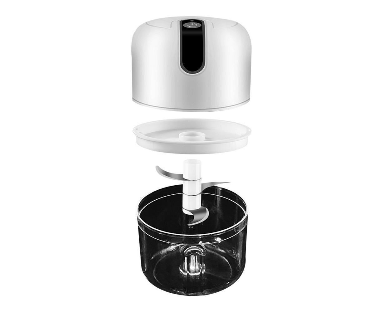 Electric Mini Garlic Chopper 250ML Wireless Portable Mini Food Processor Mincer Blender Mixer - Image 2