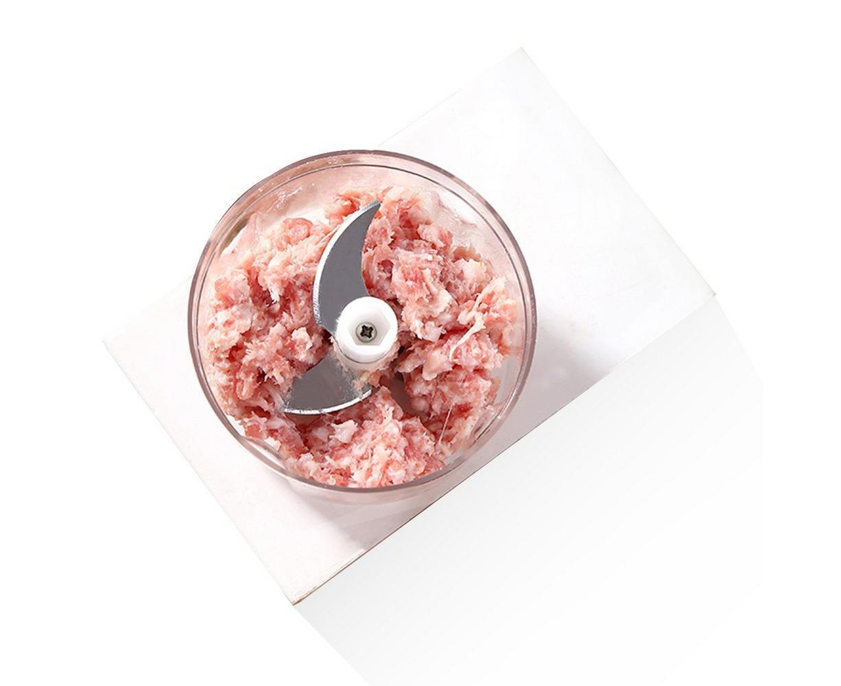 Electric Mini Garlic Chopper 250ML Wireless Portable Mini Food Processor Mincer Blender Mixer - Image 6