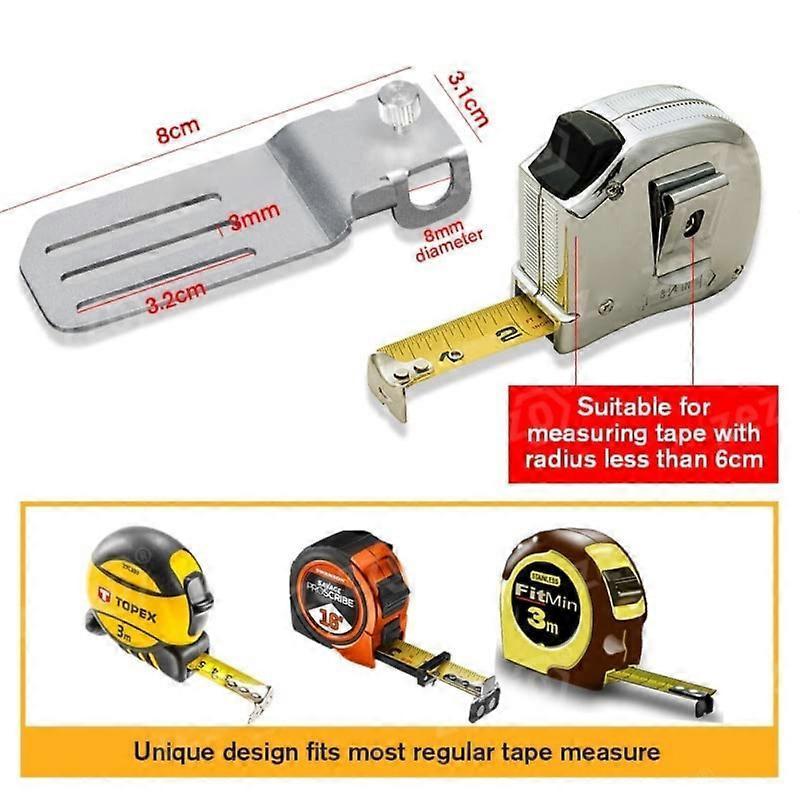 Tape Measure Positioner with Marking Aluminum Guide for Accuracy & Contour - Image 2