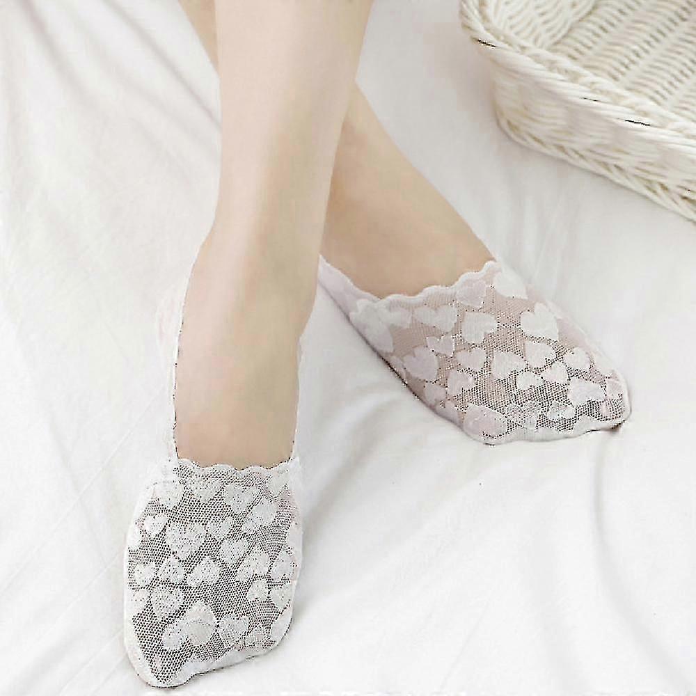 Lace Ballet Socks Transparent Low Non-Slip Breathable Socks for Women - Image 2