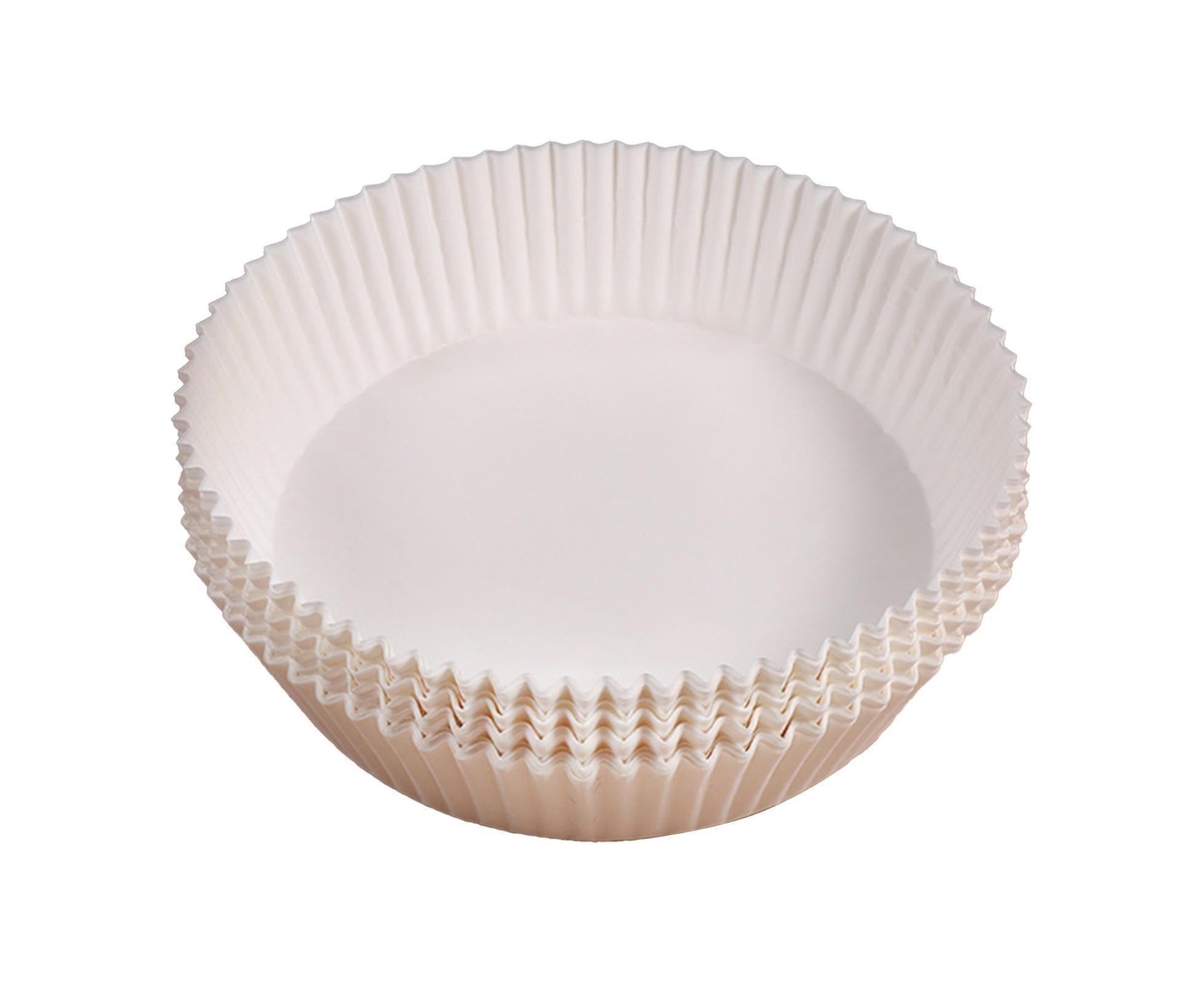 Fryer Liner Oil-proof Baking Pan Liner-White 20cm - Image 4