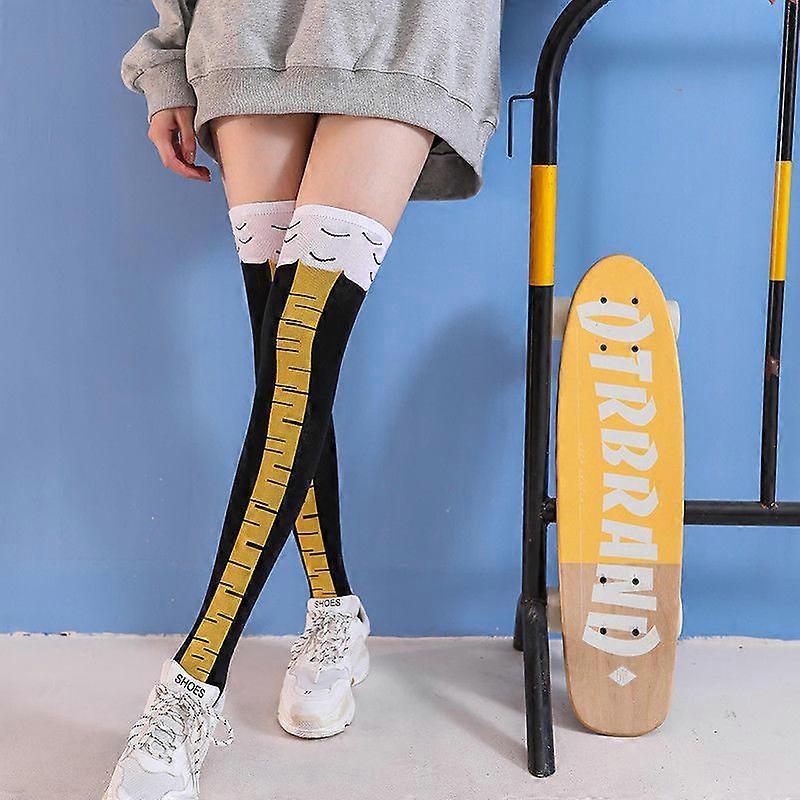 Thermal Knee-High Long Socks Thick Warm Over-the-Calf Winter Socks - Image 5