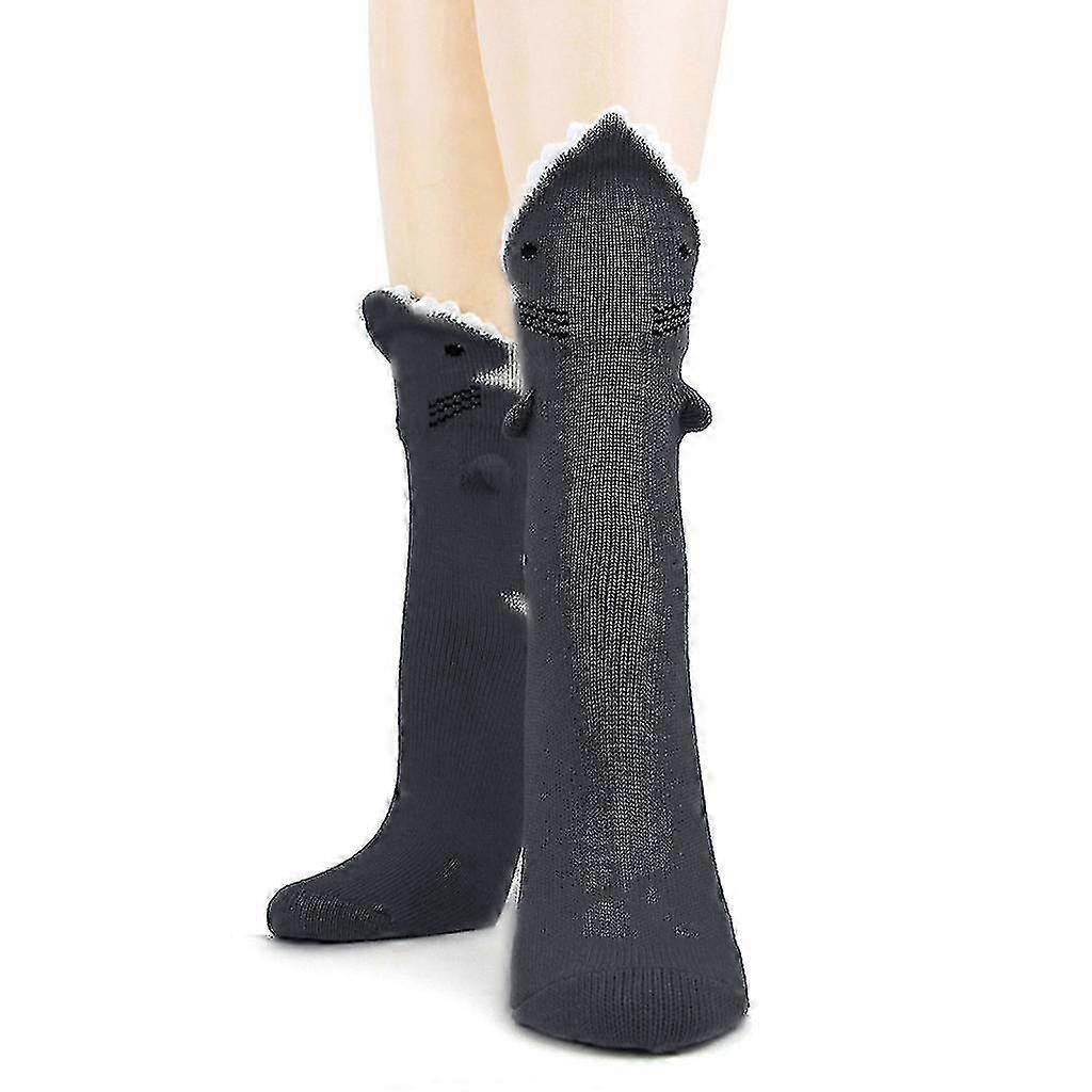 Funny Shark Socks Cotton Novelty Floor Socks for Indoor or Gift Use - Image 5