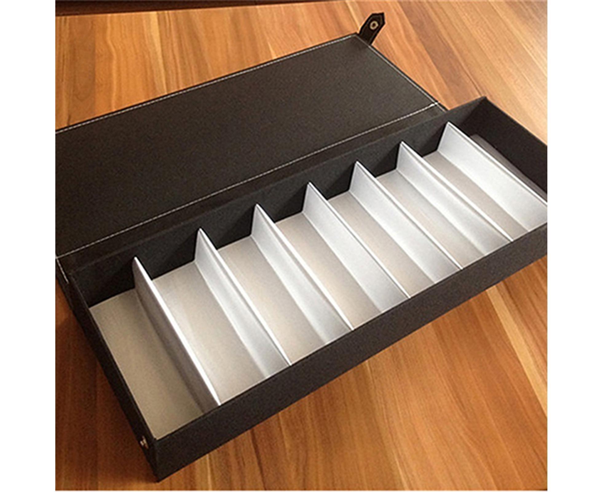 8 Grid Sunglass Glasses Storage Case Eyeglasses Display Glasswear Box Tidy Tool-Black - Black - Image 2