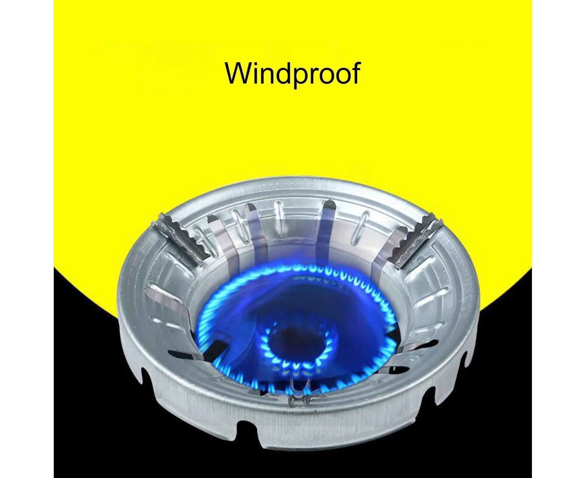 Windproof Energy Saving 8-Hole Gather Fire Ring Gas Stove Cover Cooker Holder - Image 6
