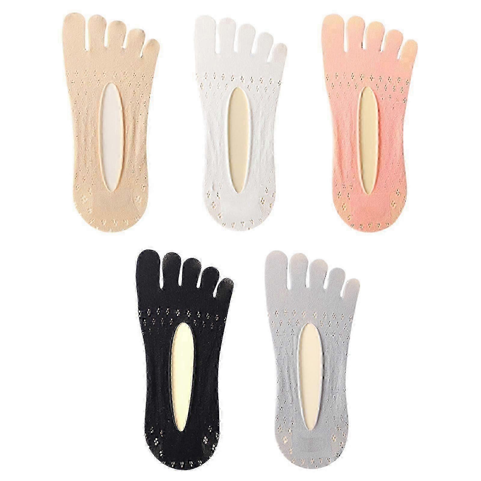 5 Pairs Orthopedic Compression Socks for Women Healthy Toe Design Socks - Image 1