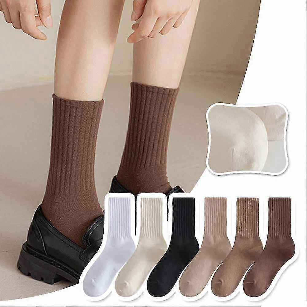 Women's Solid Color Ankle Socks Casual Breathable Summer Short Socks - Image 3