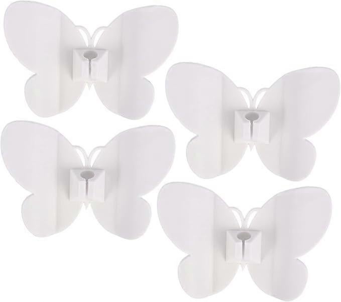 4pcs USB Cable Winder Clips Desk Cord Organizer Butterfly Wire Holder for Appliance - Image 1