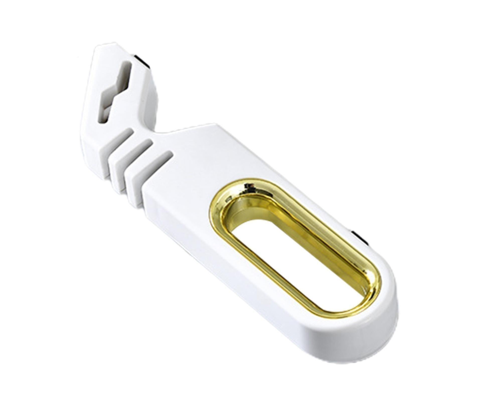 Sharpening Stone Tungsten Steel Scissors Whetstone-White - Image 1