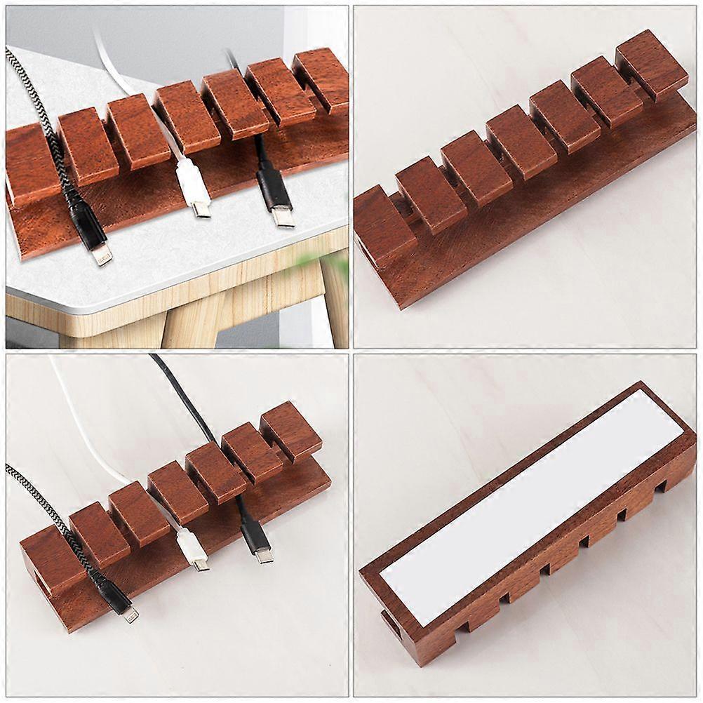 1pc Cable Clip Tie Cord Organizer Wire Holder Hook for Desk Management - Image 3