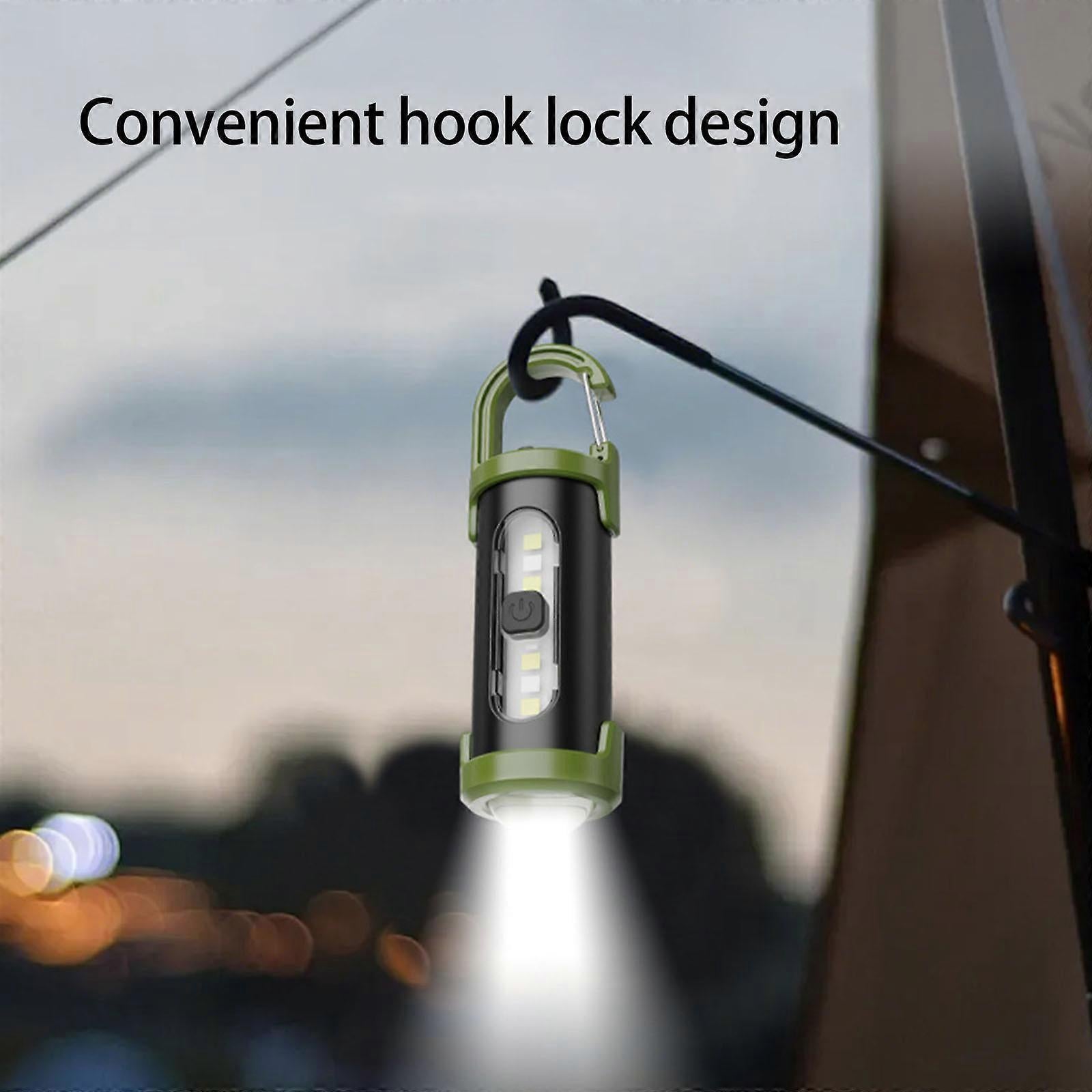 Rechargeable Flashlight Portable LED Torch for Camping, Hiking, Night Use - Image 2