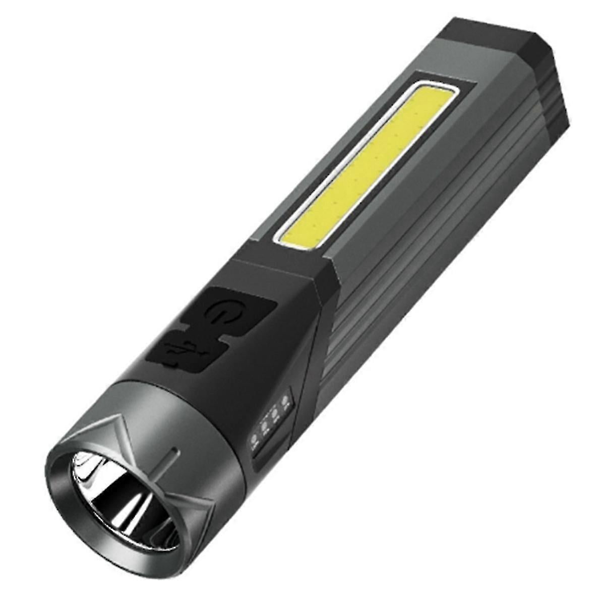 Foldable COB Flashlight Multi-Function Work Light Outdoor Lighting Torch - Image 1