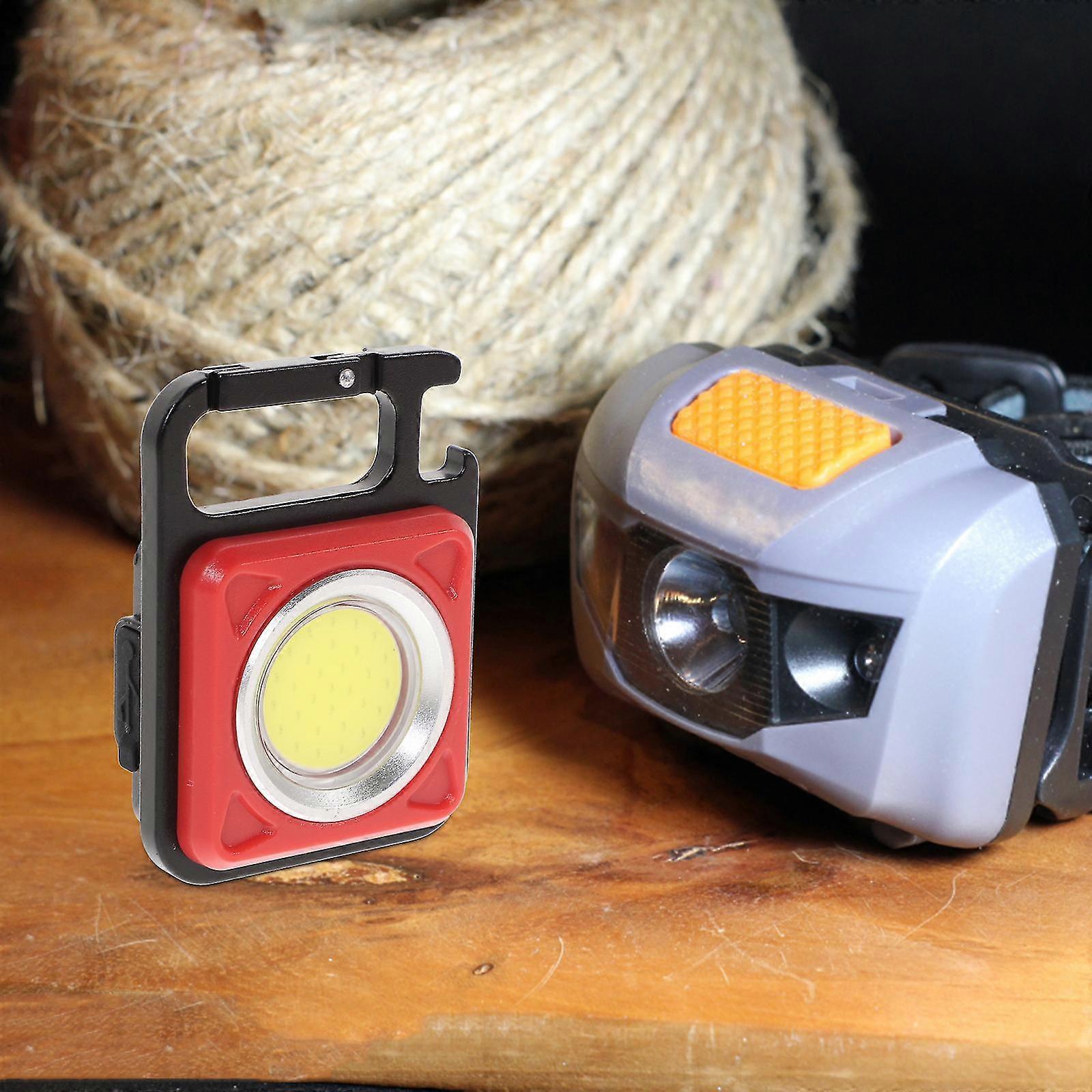 USB Rechargeable Keychain Flashlight Portable Emergency Mini Torch - Image 3
