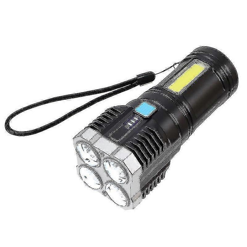 Rechargeable LED Flashlight Multi-Function Outdoor Tactical Torch Light - Image 1