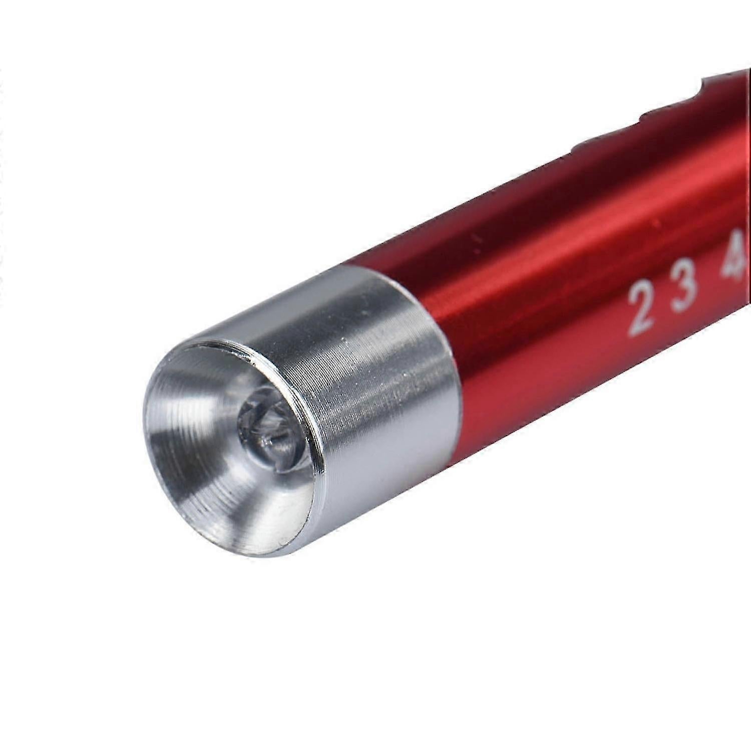 Red Pen Flashlight Battery Powered Portable Emergency LED Torch (1pc) - Image 5