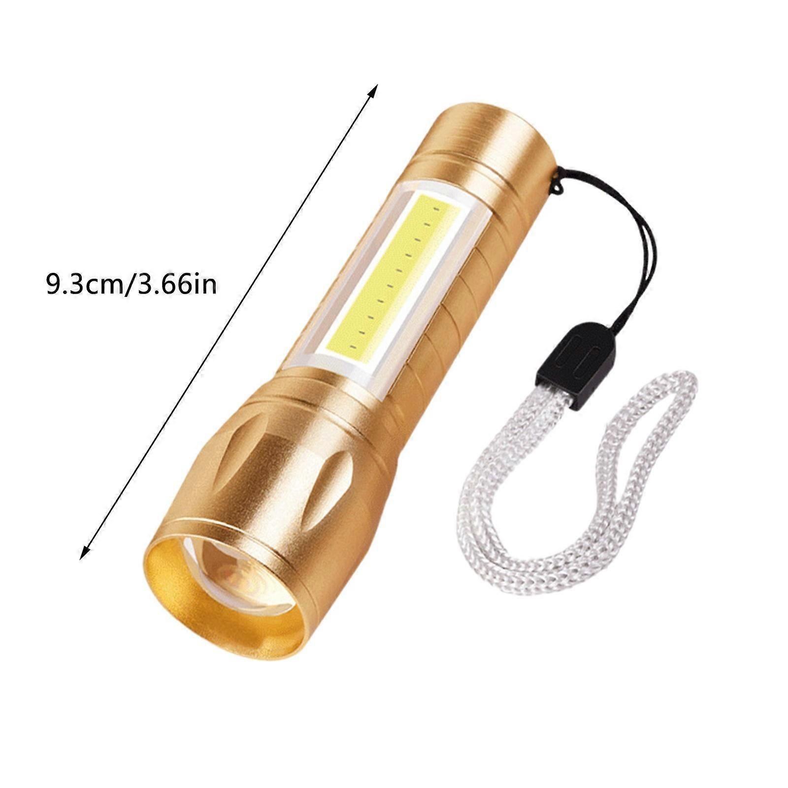 Super Bright LED Tactical Flashlight Zoomable Rechargeable with Multiple Modes - Image 3