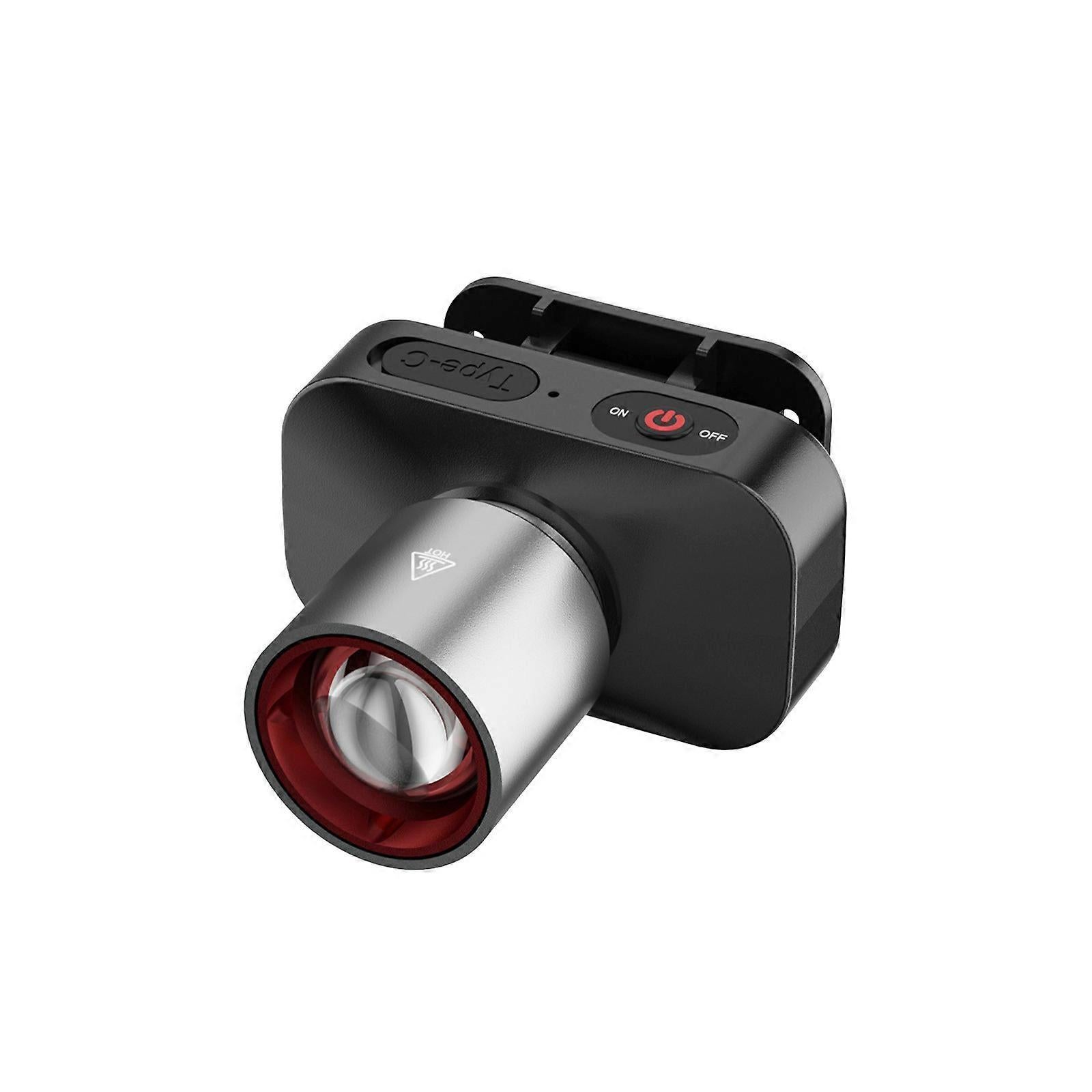 Bright LED Flashlight Rechargeable Zoomable Tactical Torch with 3 Modes - Image 1