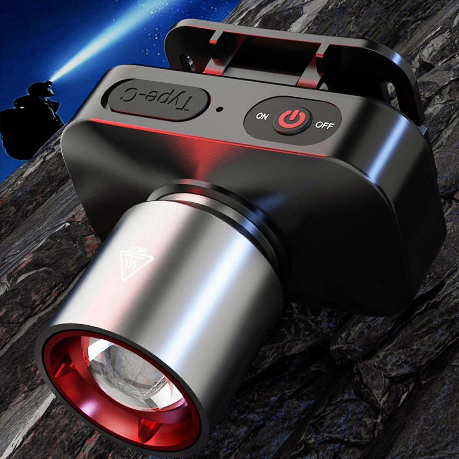 Bright LED Flashlight Rechargeable Zoomable Tactical Torch with 3 Modes - Image 4