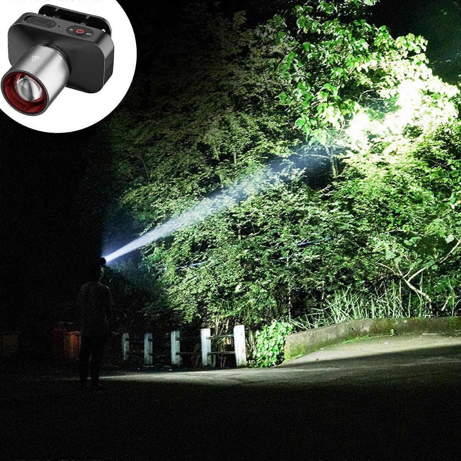 Bright LED Flashlight Rechargeable Zoomable Tactical Torch with 3 Modes - Image 5