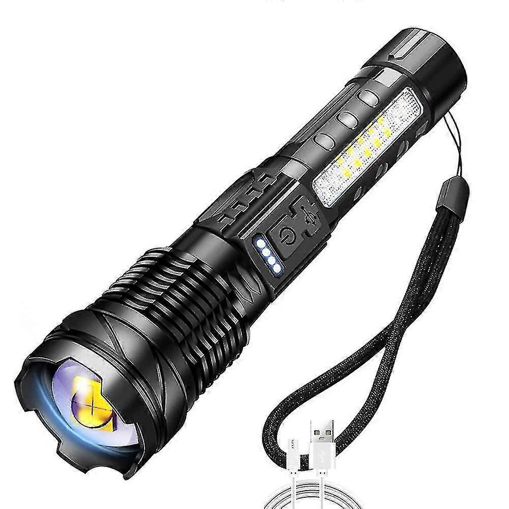 Rechargeable Tactical LED Flashlight Bright Torch for Camping & Emergencies - Image 1