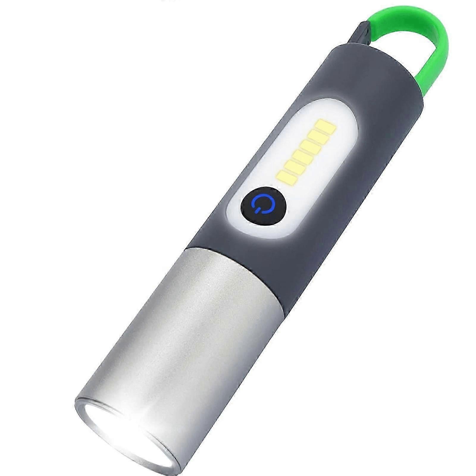LED Tactical Laser Flashlight Rechargeable Pocket Torch with 4 Modes - Image 1