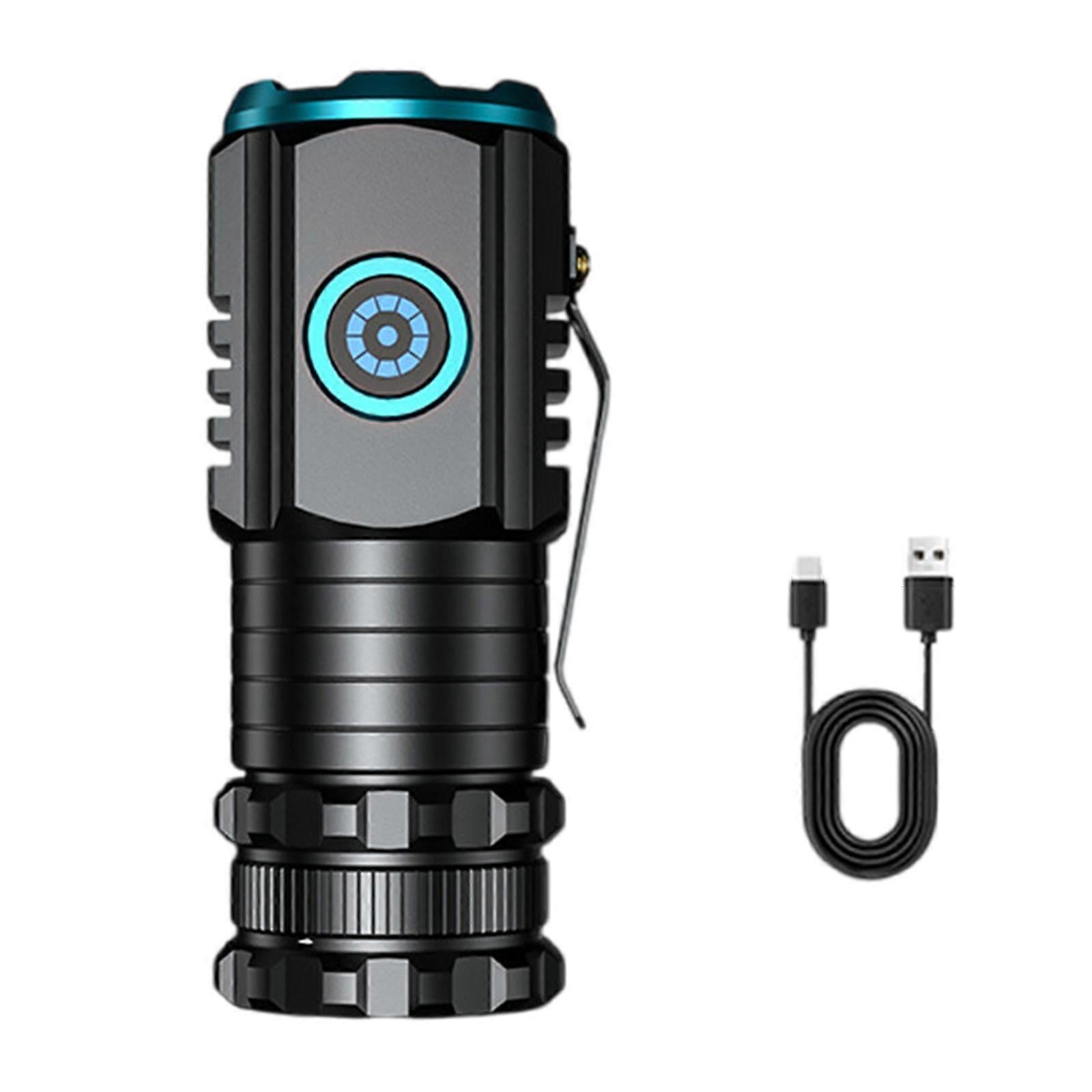 2000LM Rechargeable Tactical LED Flashlight 5 Modes Adjustable Brightness Torch - Image 1