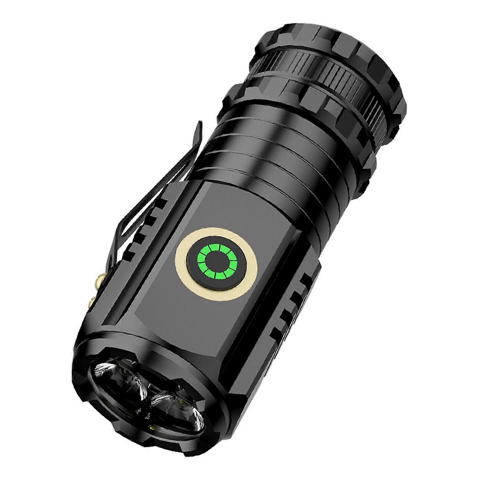2000LM Rechargeable Tactical LED Flashlight 5 Modes Adjustable Brightness Torch - Image 4