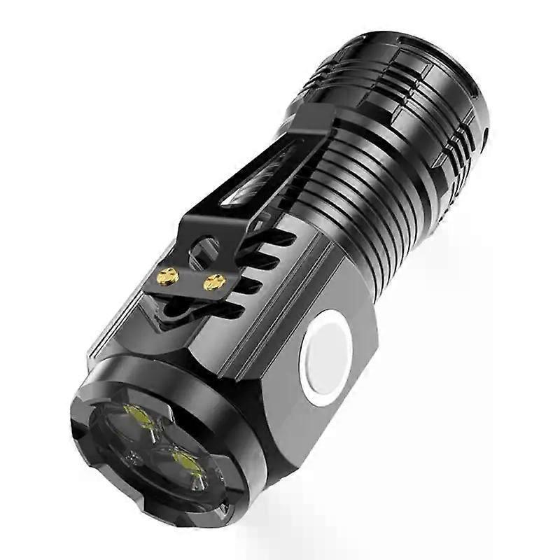 Camping Flashlight USB Rechargeable Outdoor Torch with Emergency Light - Image 2