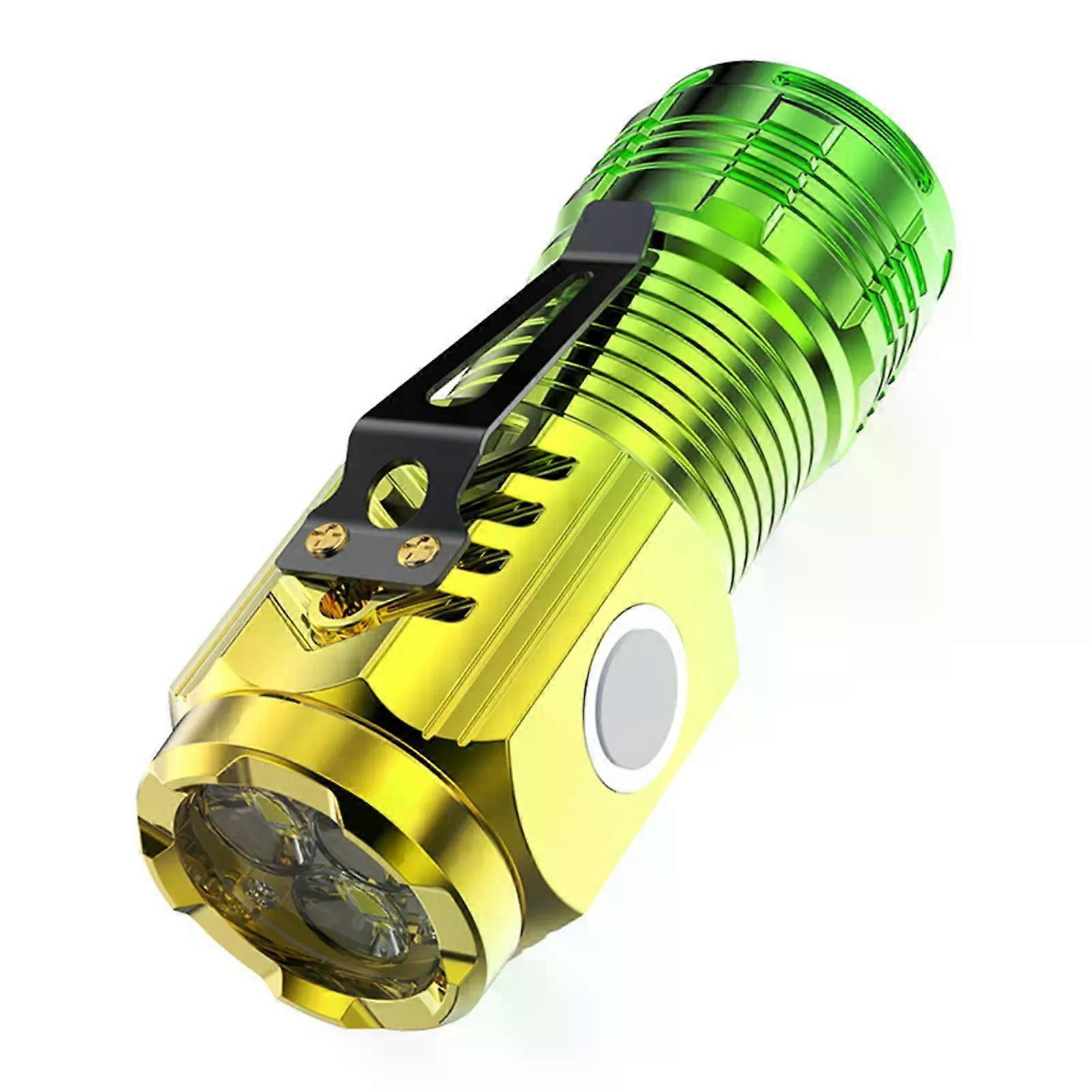 Camping Flashlight USB Rechargeable Outdoor Torch with Emergency Light - Image 3