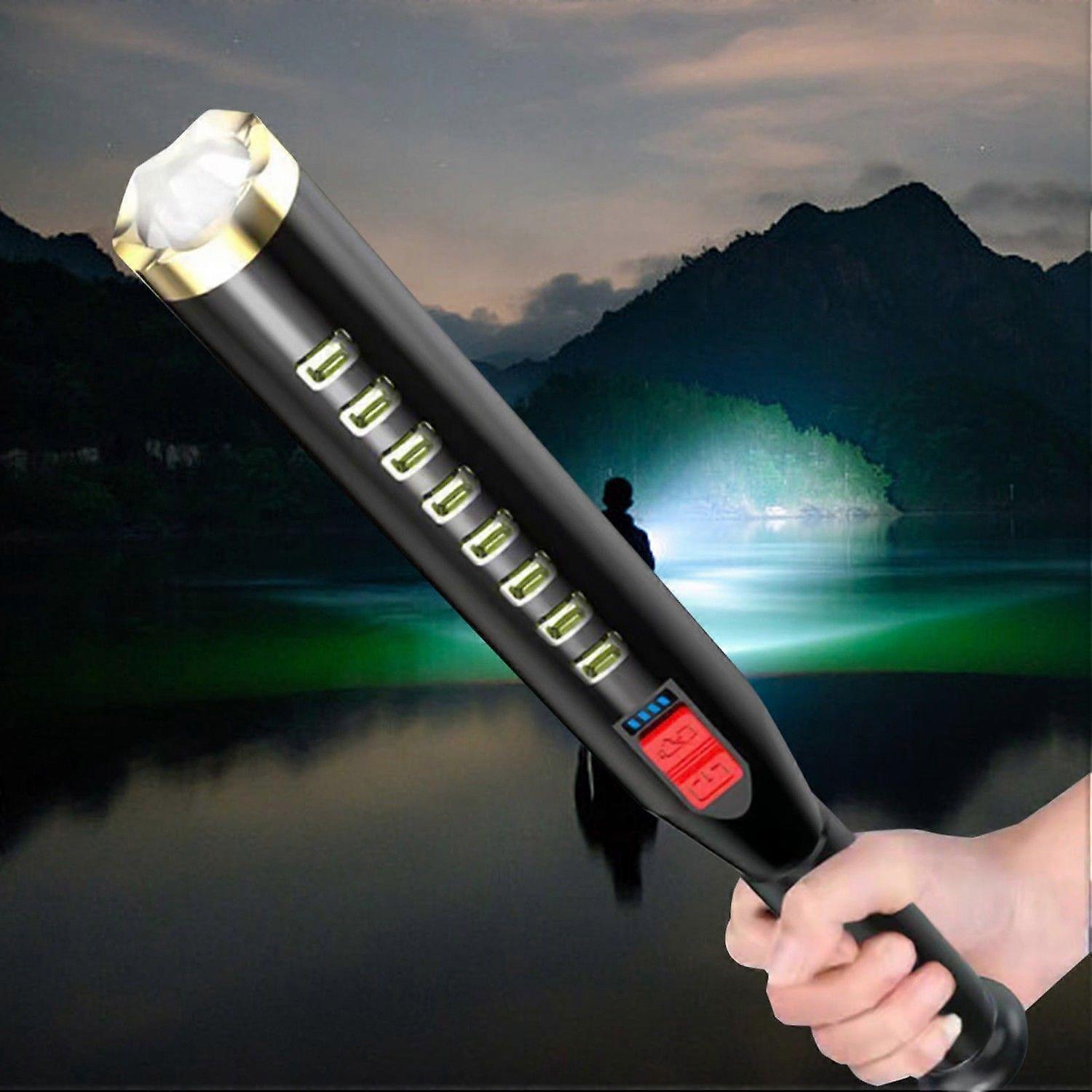 High Lumen Zoomable Flashlight Rechargeable LED Torch for Outdoor & Emergency - Image 2
