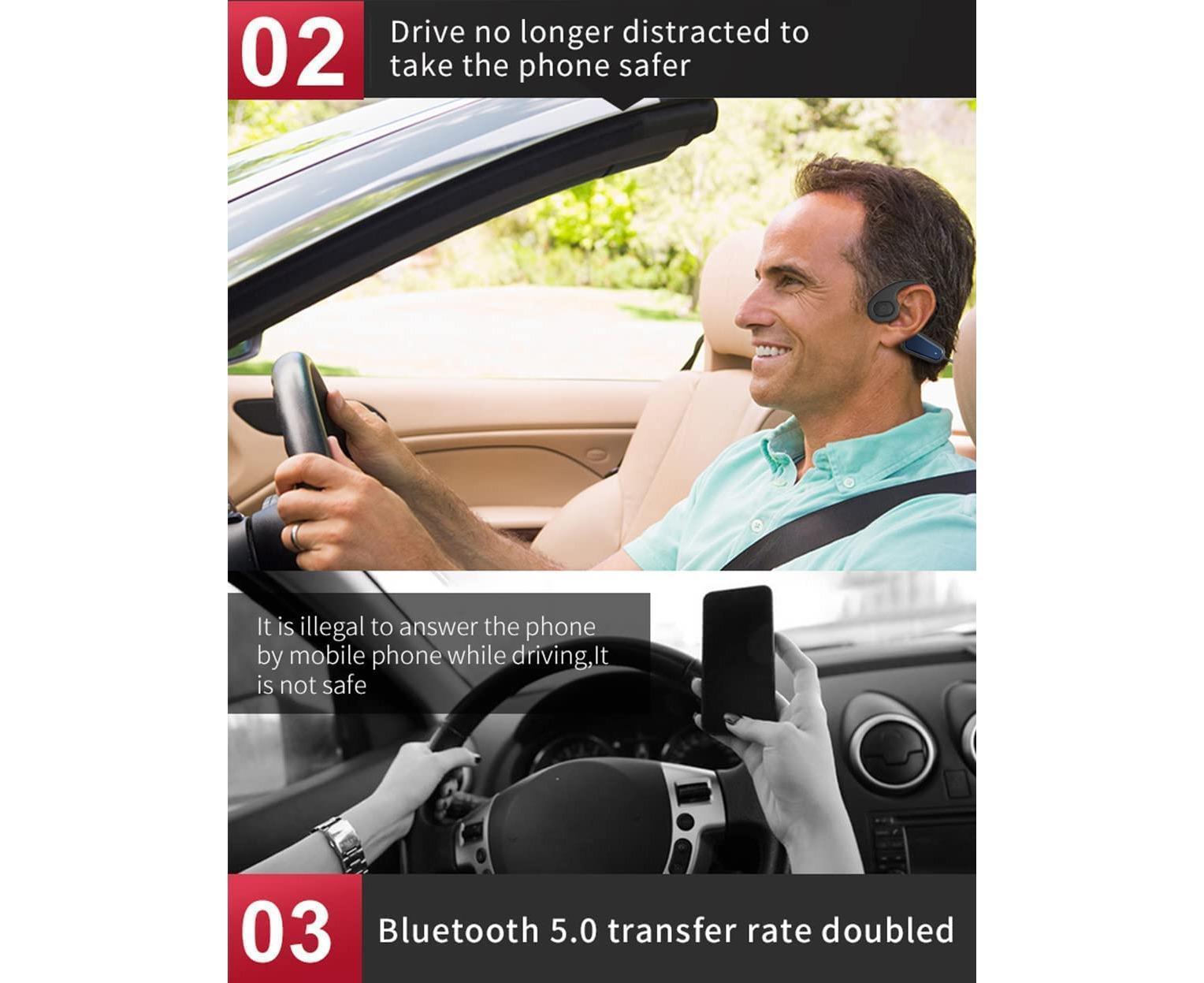 Bone Conduction Headphones,Bluetooth Wireless Headphones - Image 5