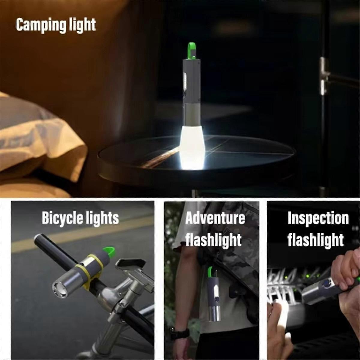 Multifunction Camping Flashlight Strong Light Torch for Cycling and Mountaineering - Image 2