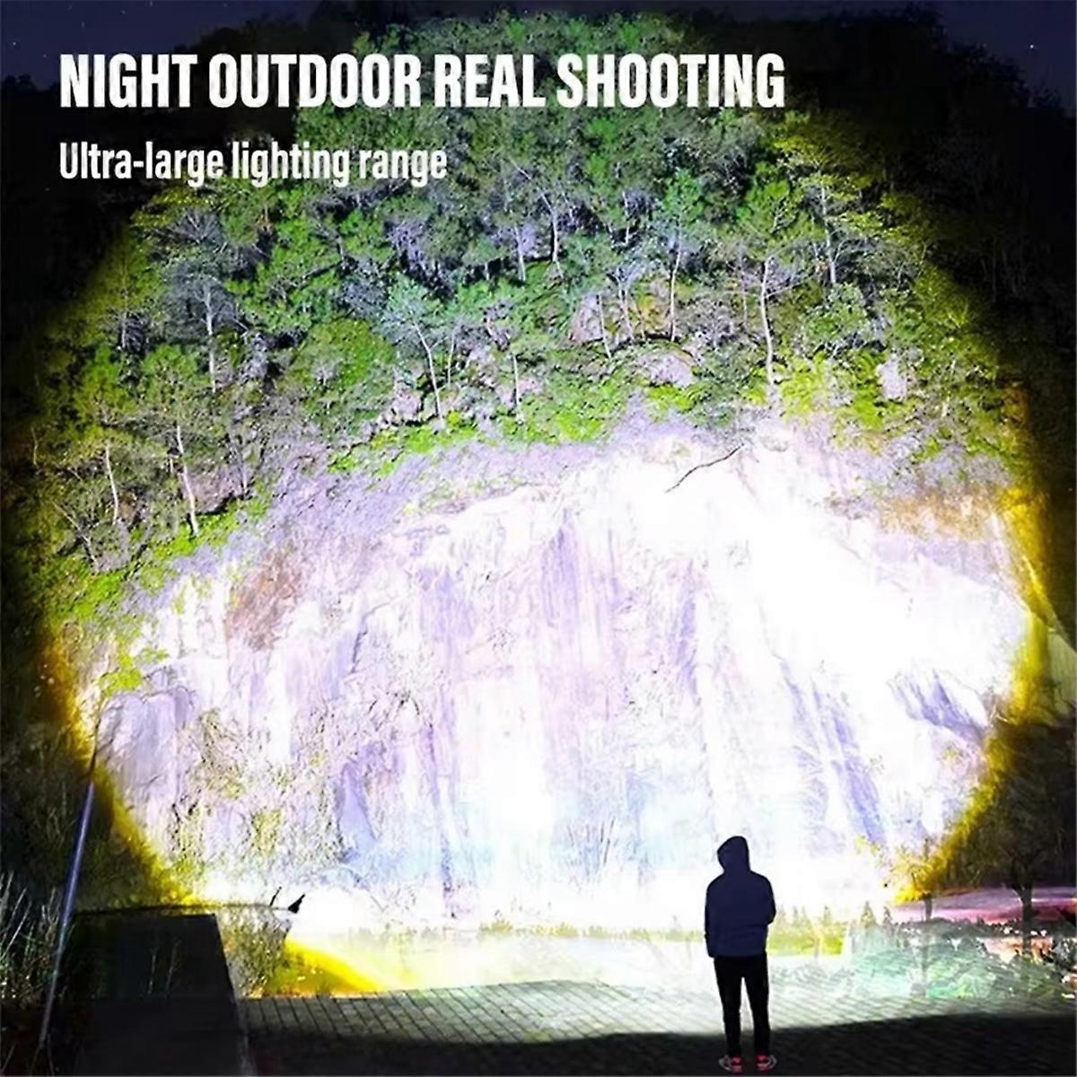 Multifunction Camping Flashlight Strong Light Torch for Cycling and Mountaineering - Image 4