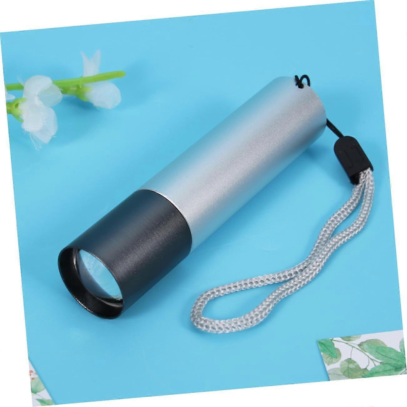 Mini LED Flashlight Side Light Charging Portable Pocket Torch - Image 5