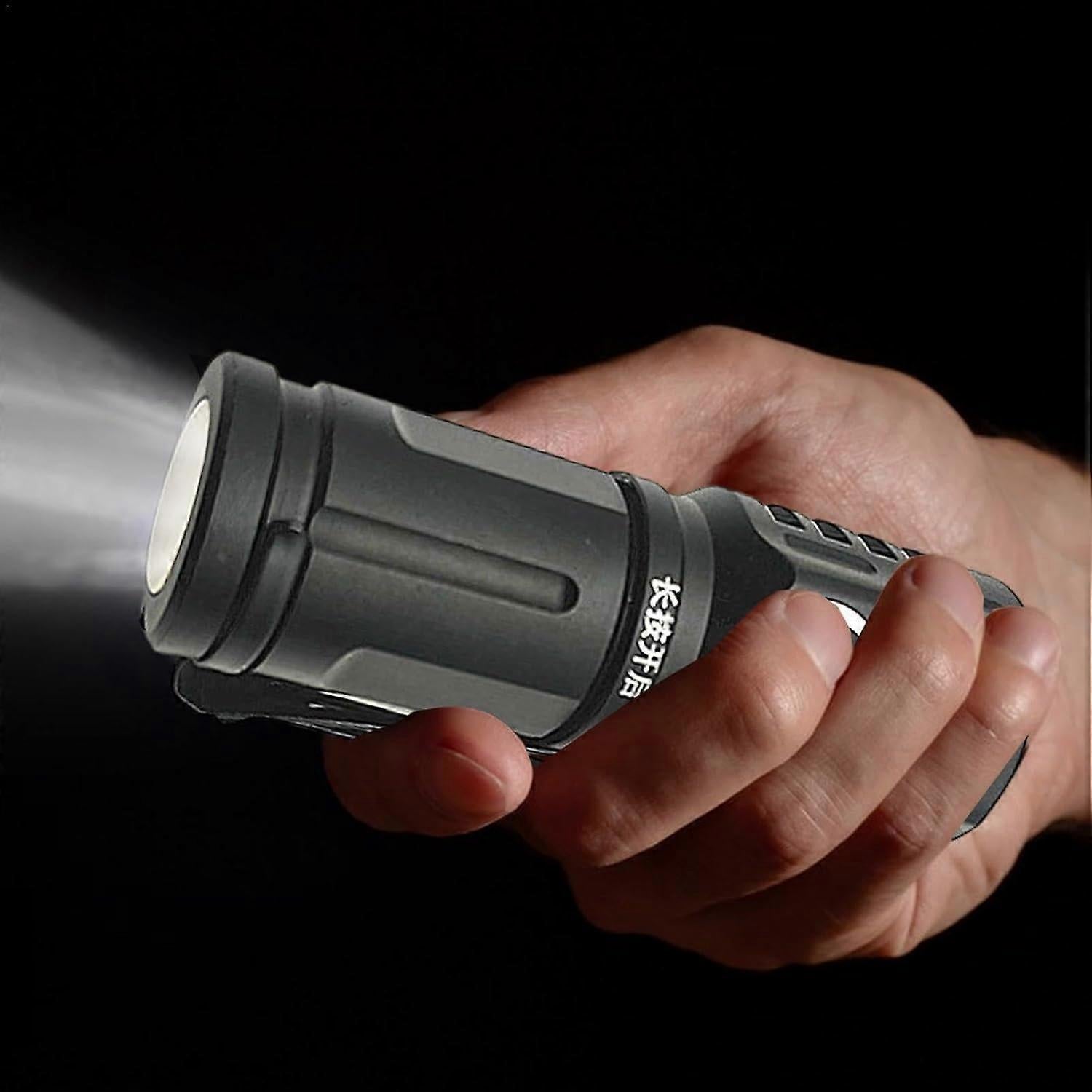 Rechargeable LED Flashlight with  Bright Torch for Camping, Hiking, Outdoor, Home Use - Image 2