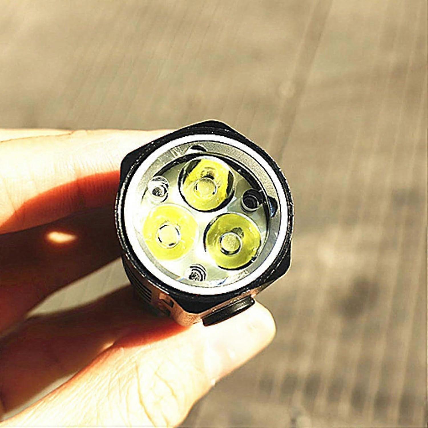 Rechargeable LED Flashlight with  Bright Torch for Camping, Hiking, Outdoor, Home Use - Image 3