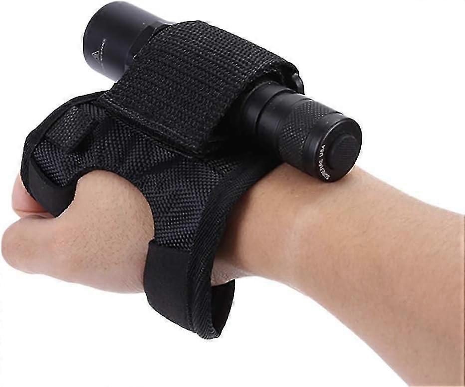 Flashlight Gloves & Holster Set Wrist Support Holder for 20-38mm Diameter Flashlights - Image 1