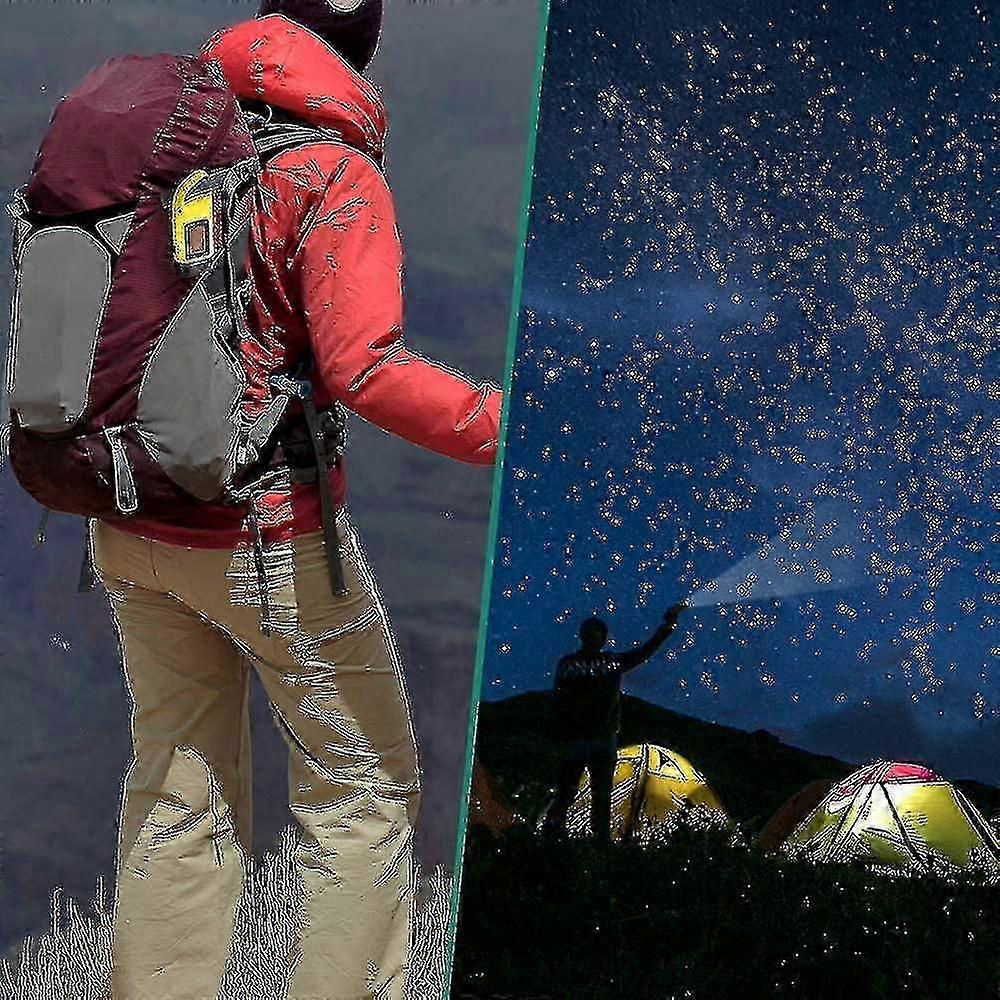 Solar Flashlight Emergency LED Handheld Mini Rechargeable Torch Light - Image 4