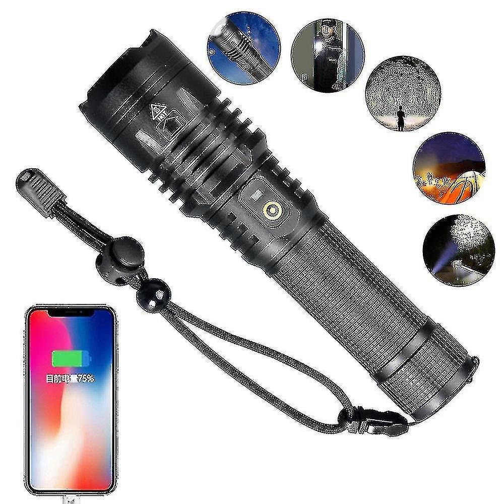 Bright Handheld Flashlight Portable Outdoor Torch High Lumen LED Flashlight - Image 1