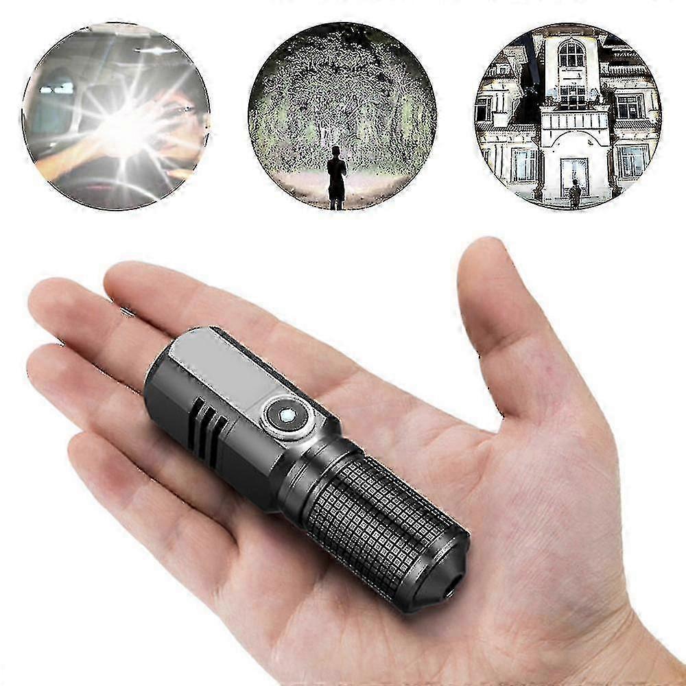 Strong Light Mini Flashlight Portable Handheld Bright LED Torch for Outdoor Use - Image 1