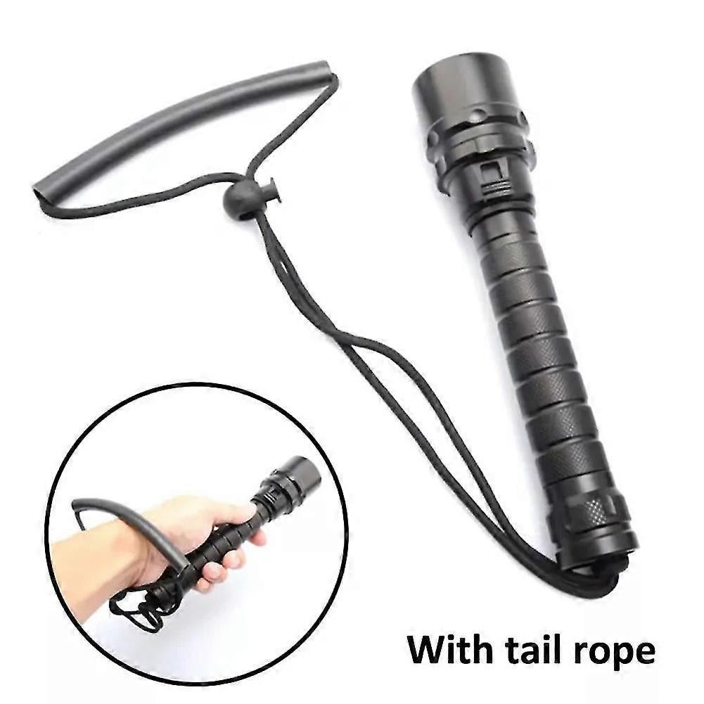 IPX8 Waterproof Amphibious LED Flashlight Lightweight Diving Torch for Outdoor Activities - Image 4