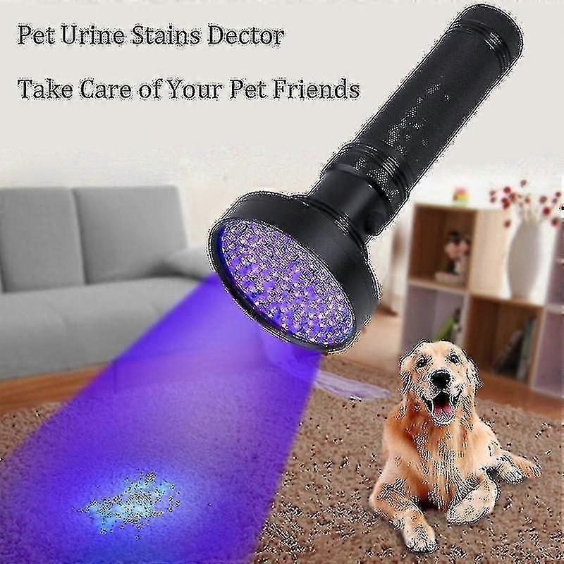 51 LED UV Flashlight Purple Light Torch for Pet Stain Detection and Inspection - Image 3