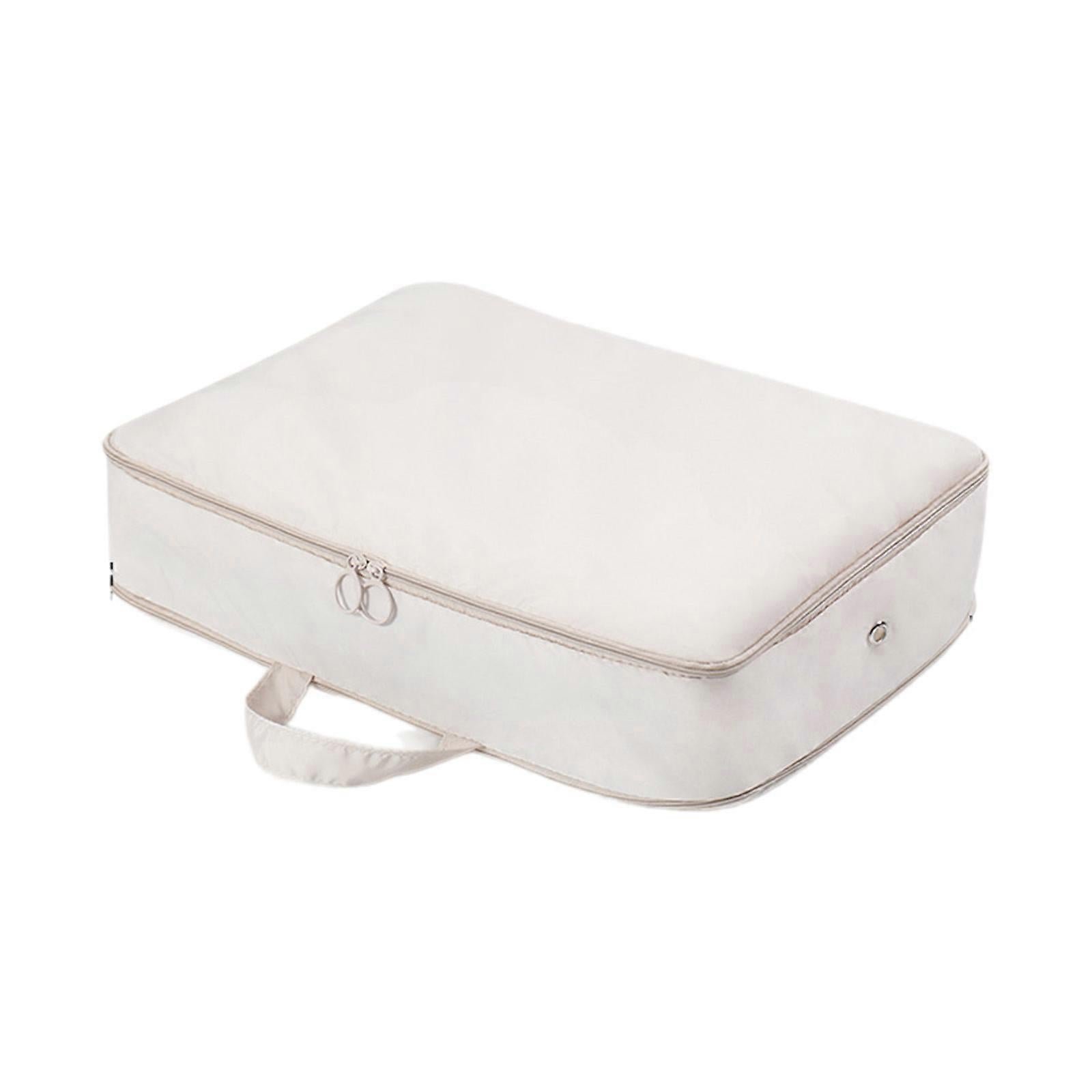 Luggage Compression Packing Cubes with Double Zipper - Size L Storage Bags - Image 1