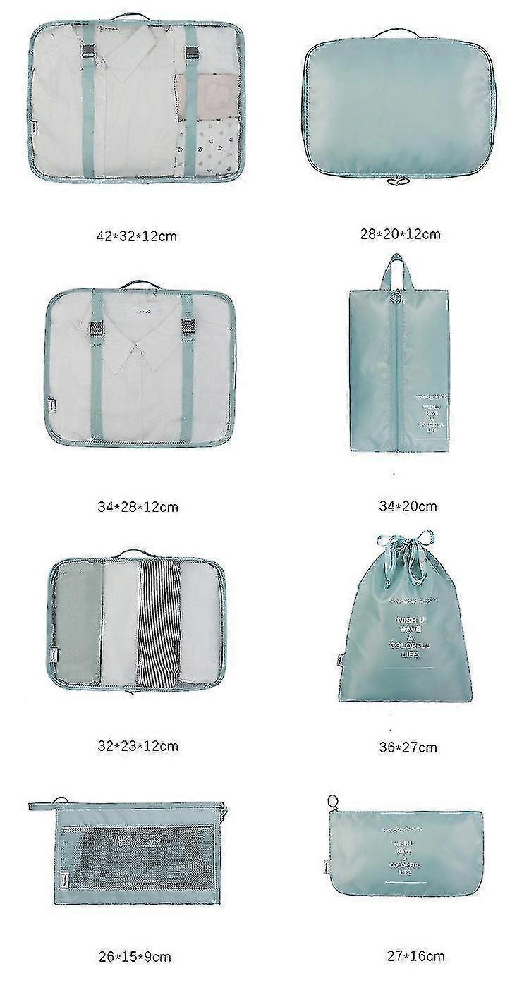 Packing Cubes for Travel Luggage Organization - Multipurpose Set - Image 2