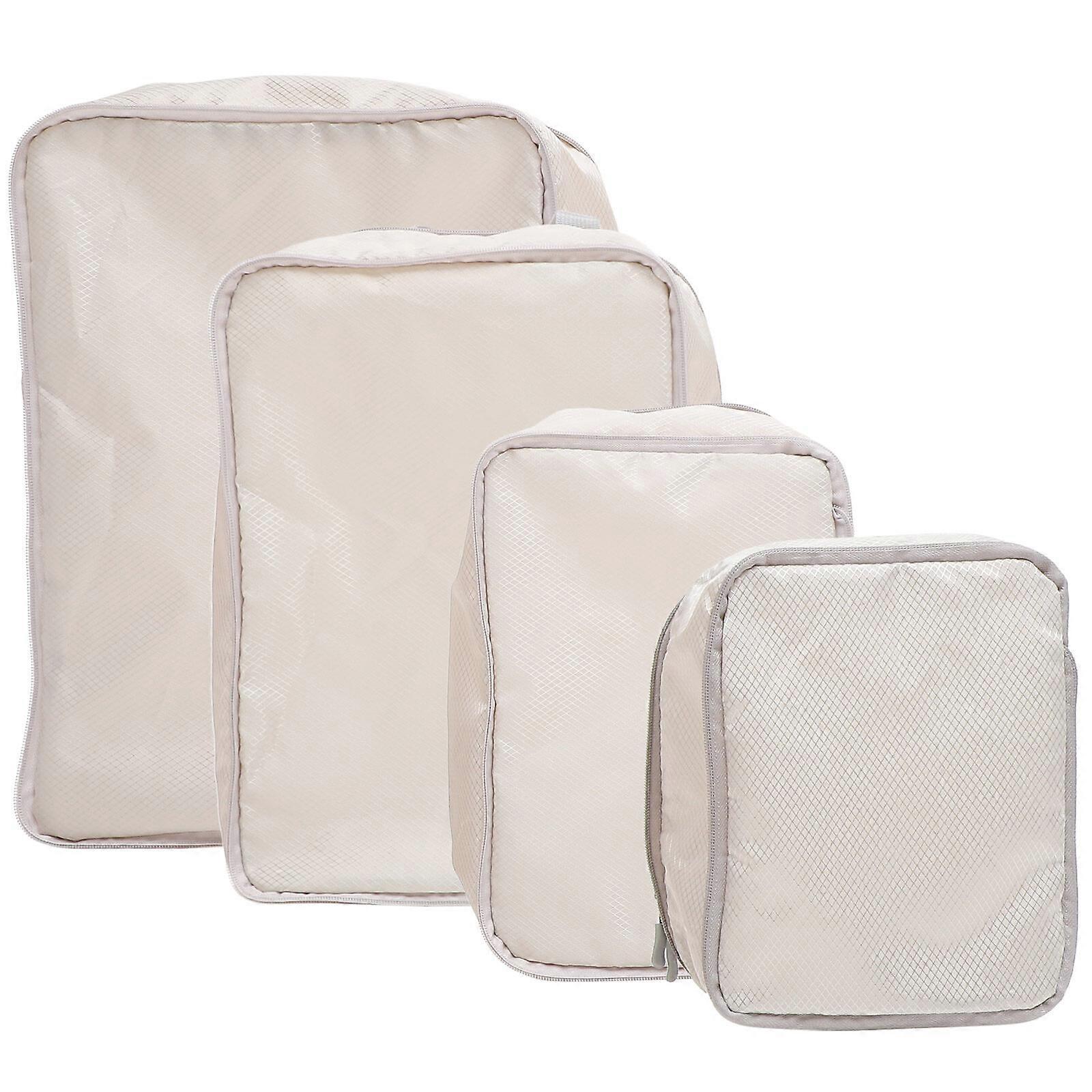 4pcs Compression Packing Cubes Travel Organizer Bags for Suitcases - Image 2