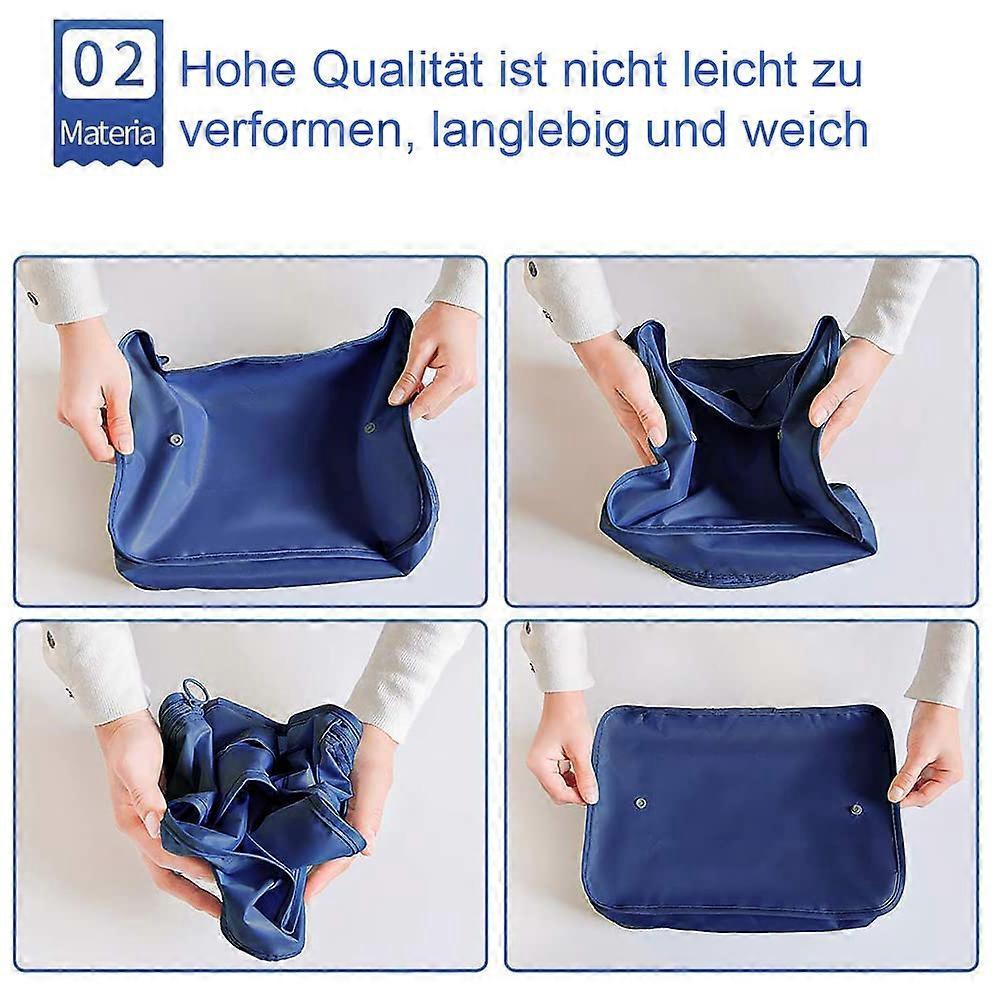 8pcs Travel Organizer Set Packing Cubes for Clothes, Shoes, Toiletries & More - Image 3