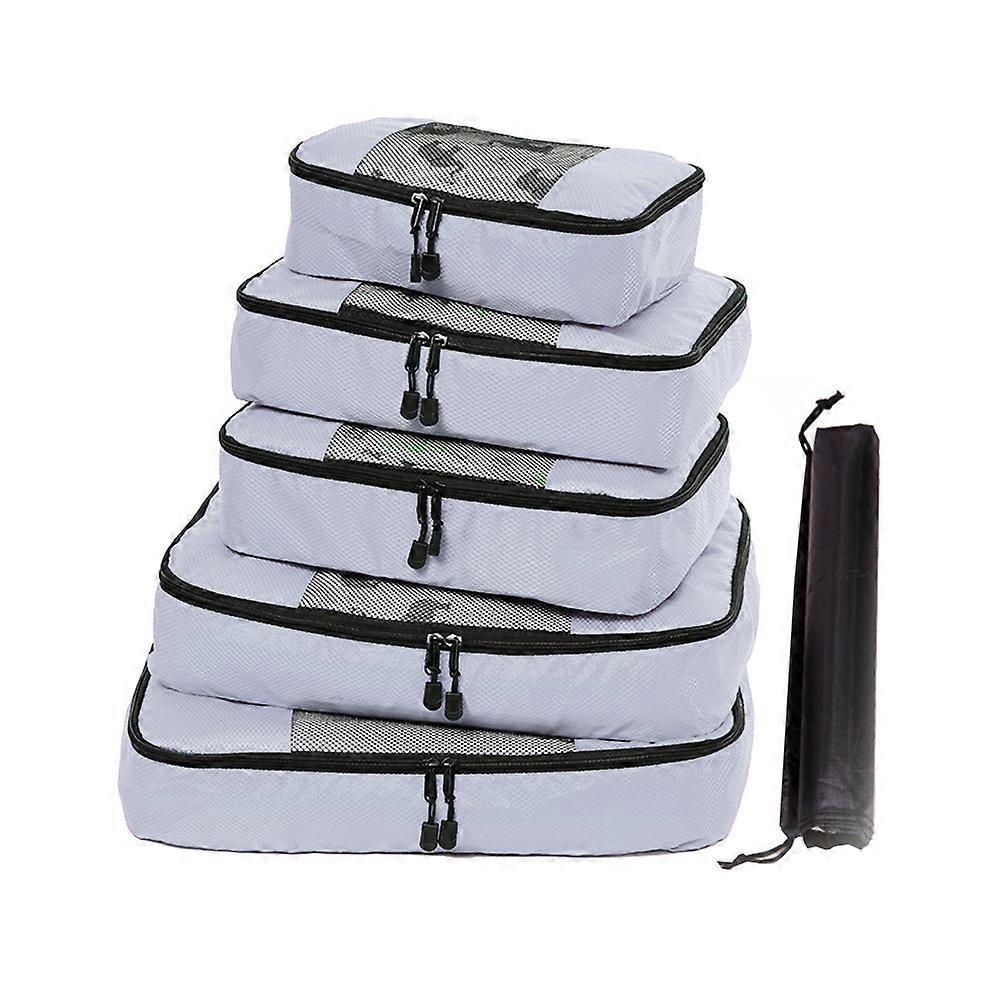 5pcs Travel Packing Cubes Luggage Organizer Set for Suitcases and Bags - Image 1