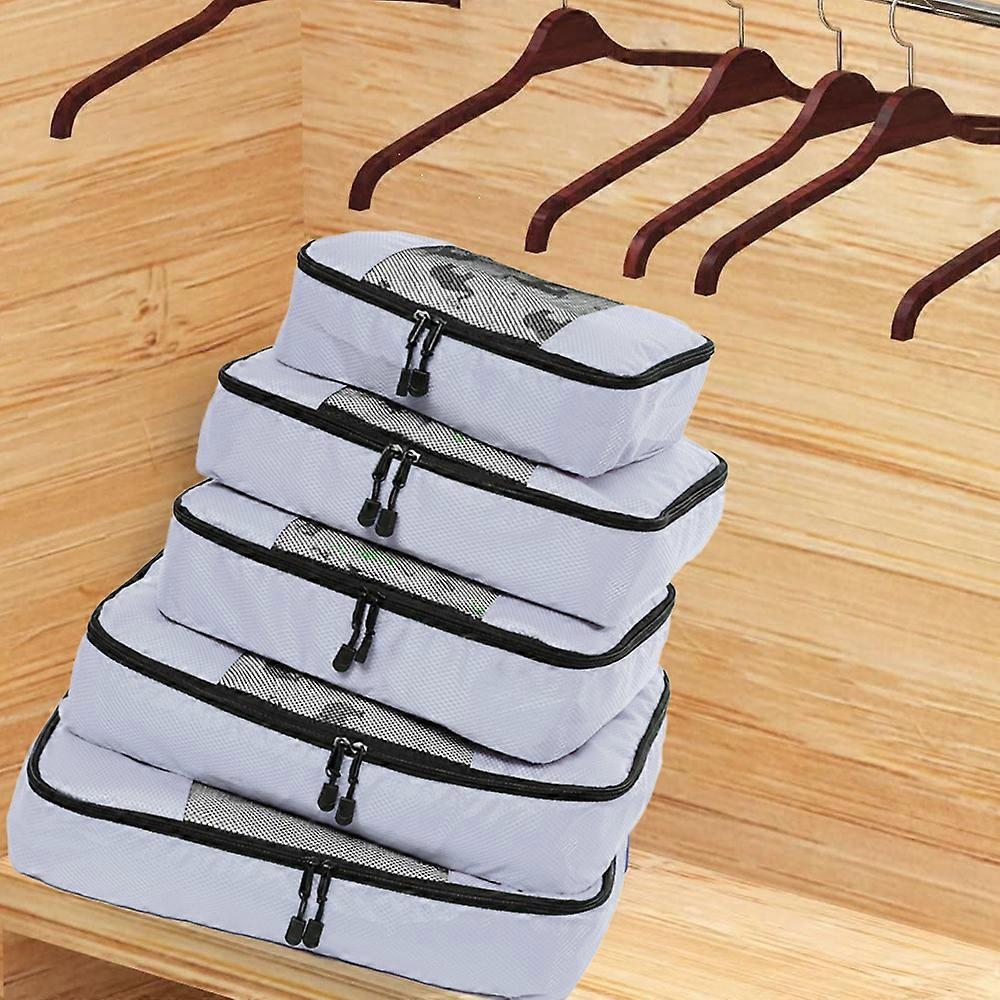 5pcs Travel Packing Cubes Luggage Organizer Set for Suitcases and Bags - Image 4