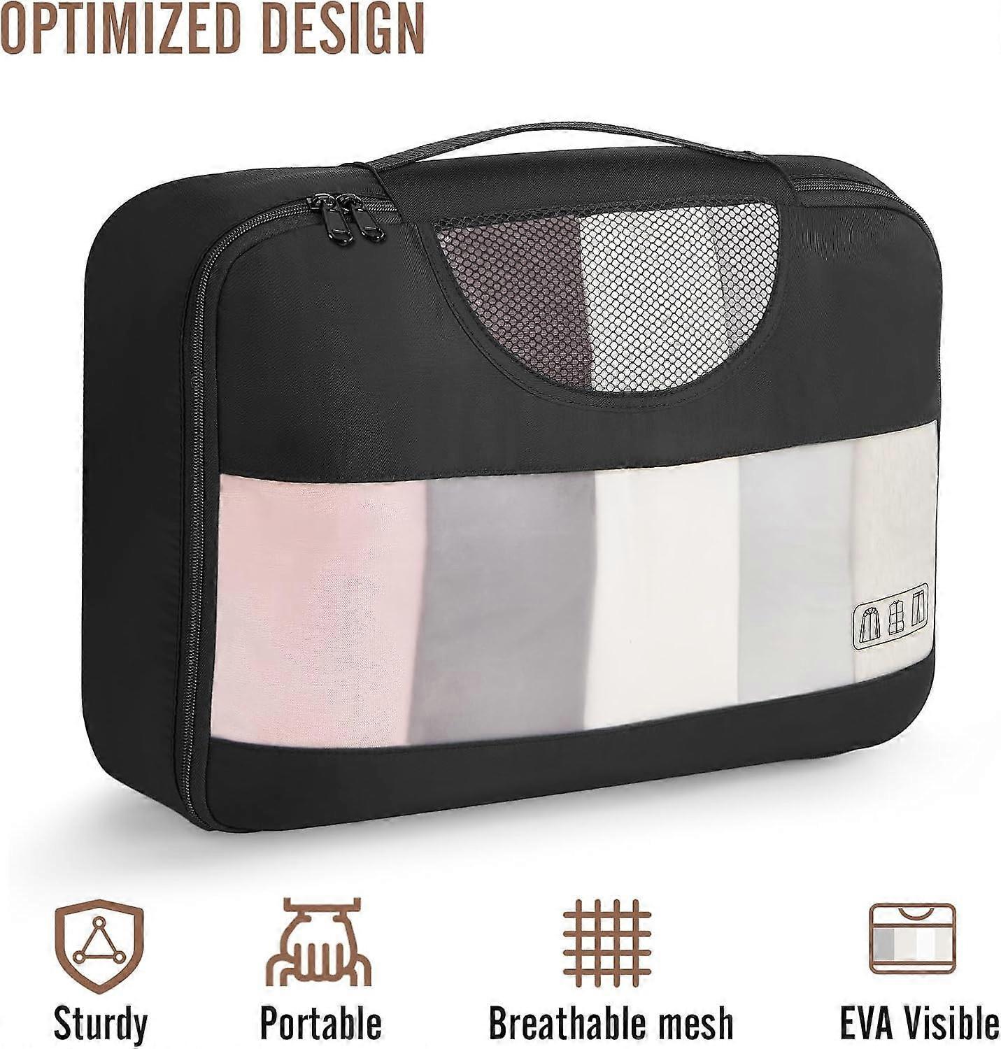 8pcs Travel Packing Cubes Set Suitcase Organizer for Travel Essentials - Image 4