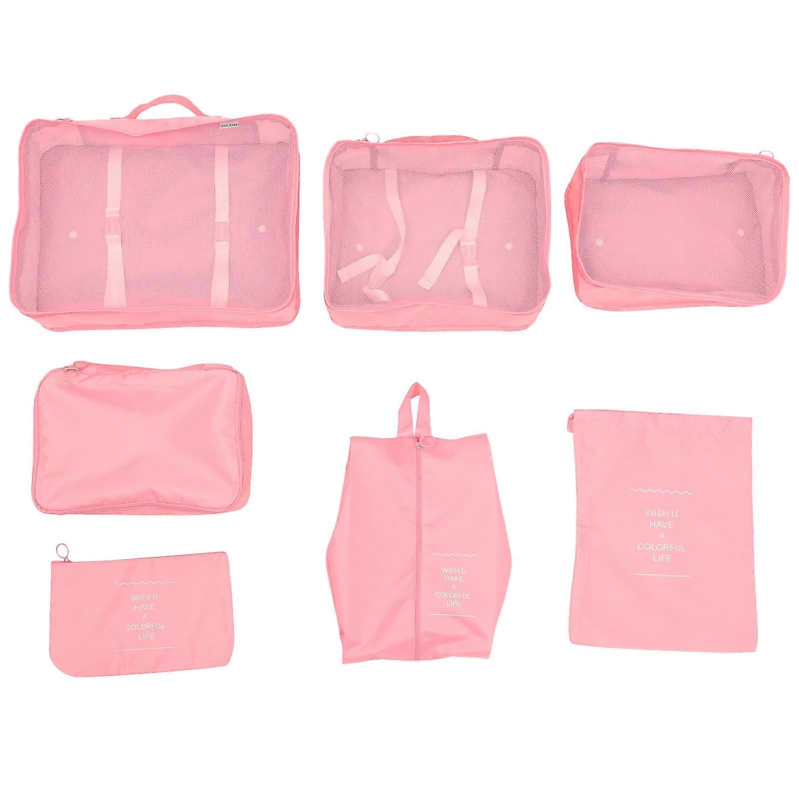 7pcs Packing Cubes Set Travel Organizer Bags for Luggage & Accessories - Image 1